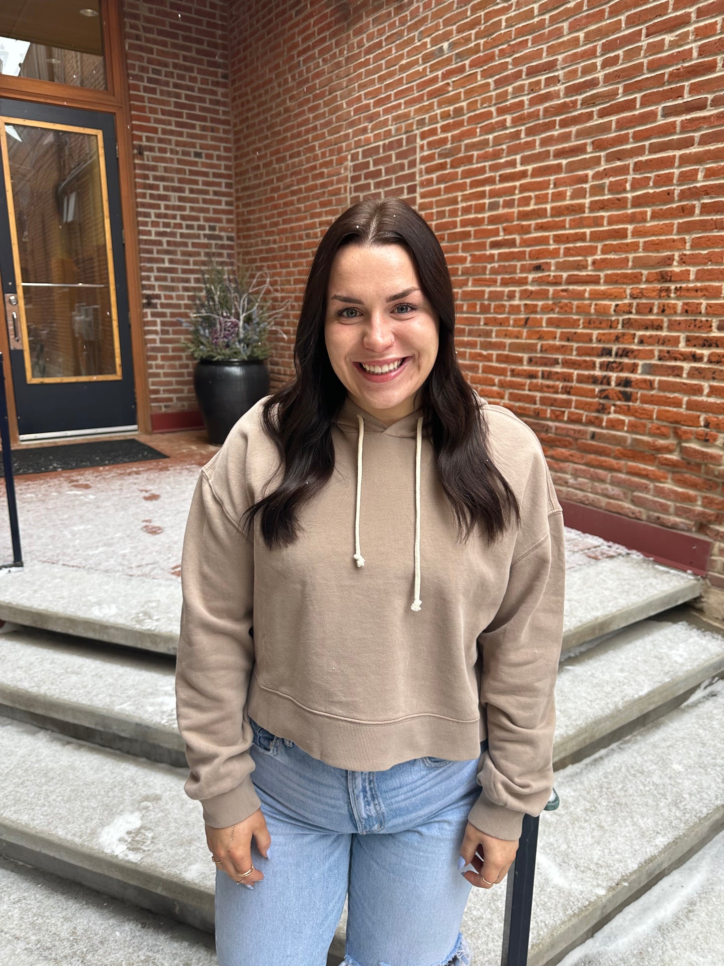 Jacobi Sweatshirt in Latte