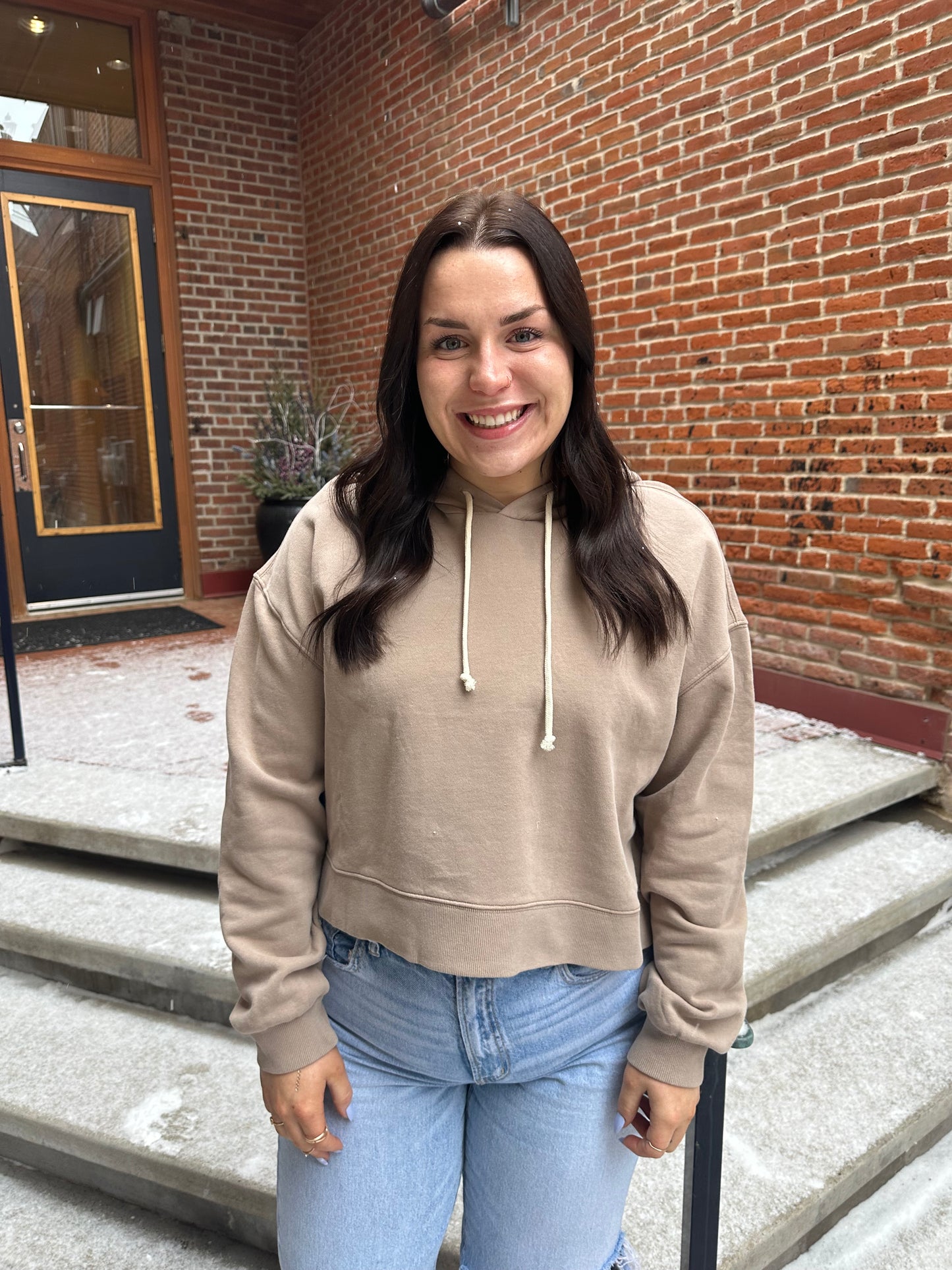 Jacobi Sweatshirt in Latte