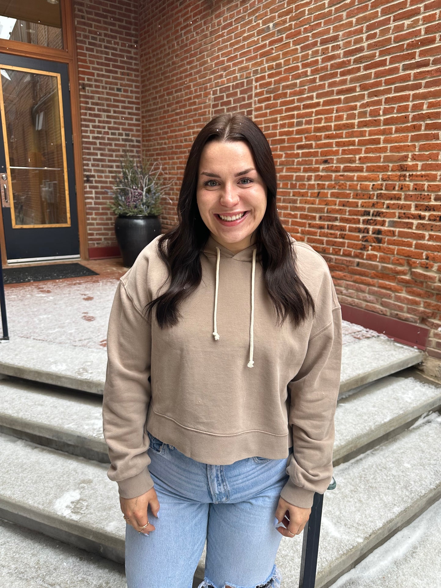 Jacobi Sweatshirt in Latte