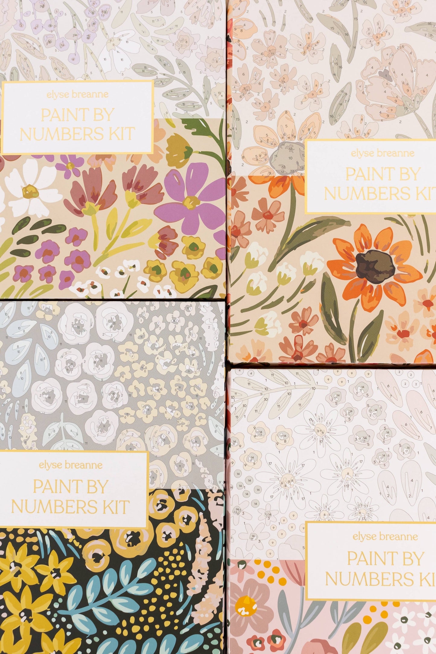 Sunny Poppies Paint By Number Kit