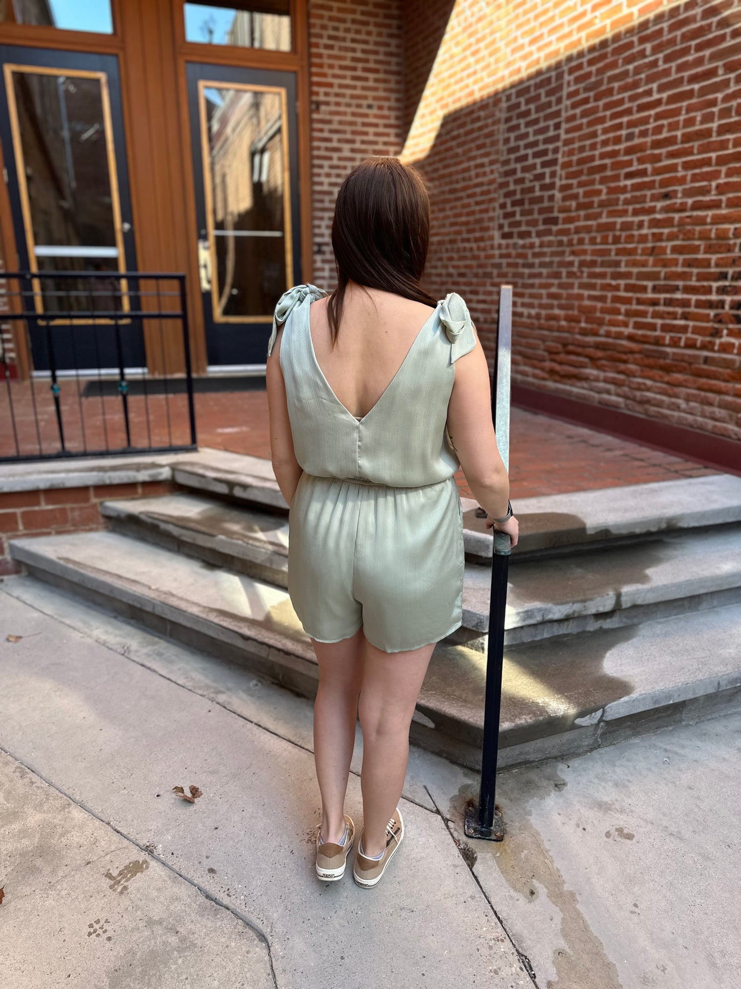 Marien Romper in Green