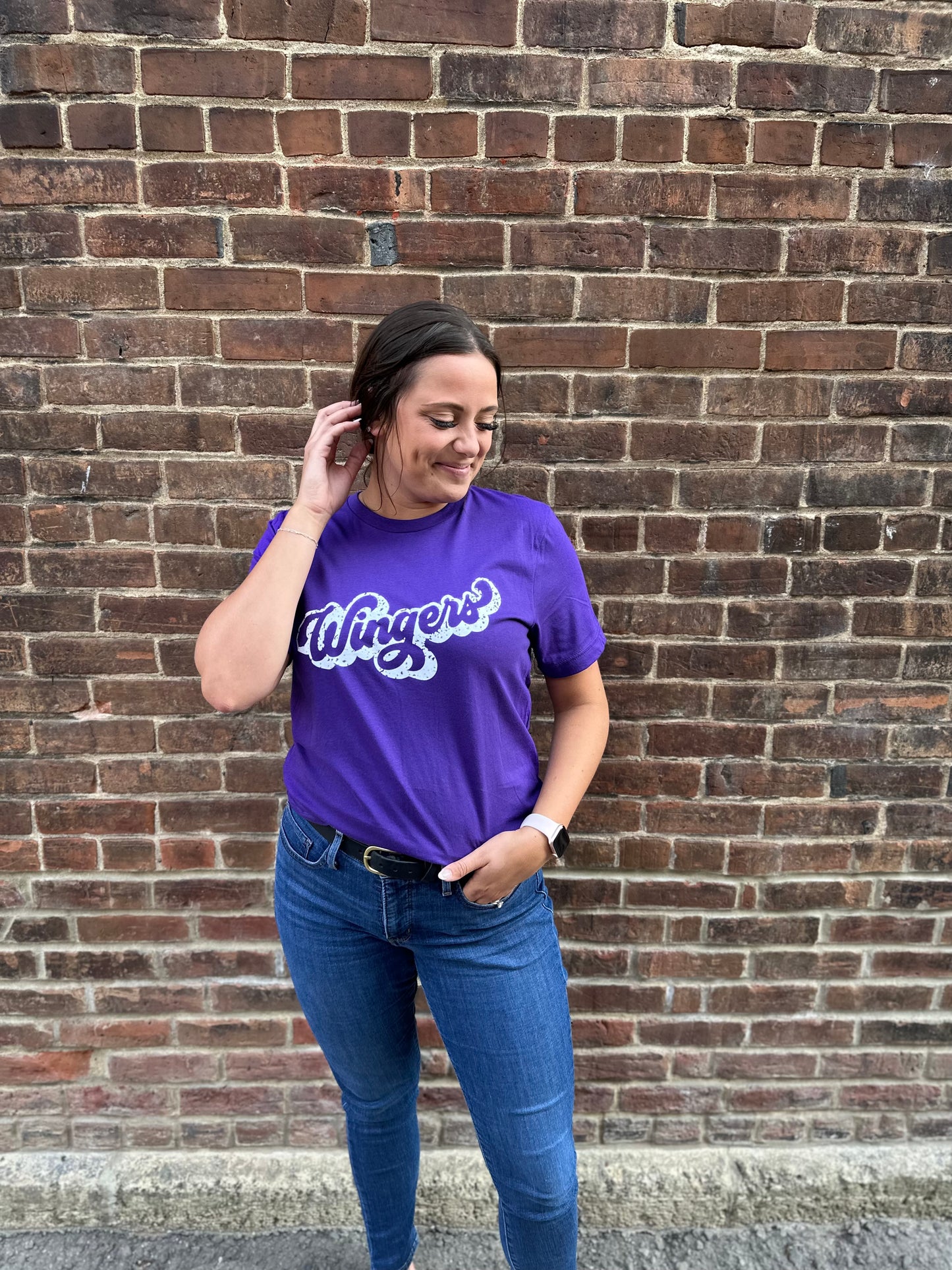 Wingers Groovy Mascot Tee