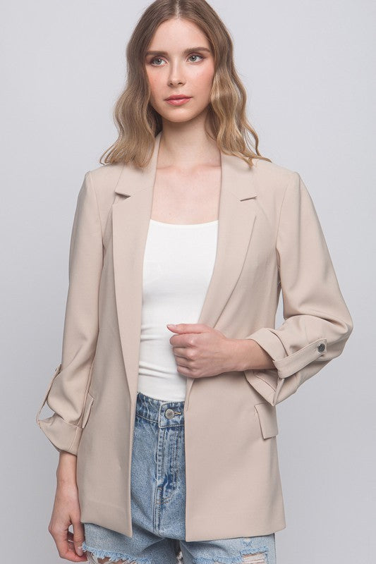Emma Blazer in Khaki
