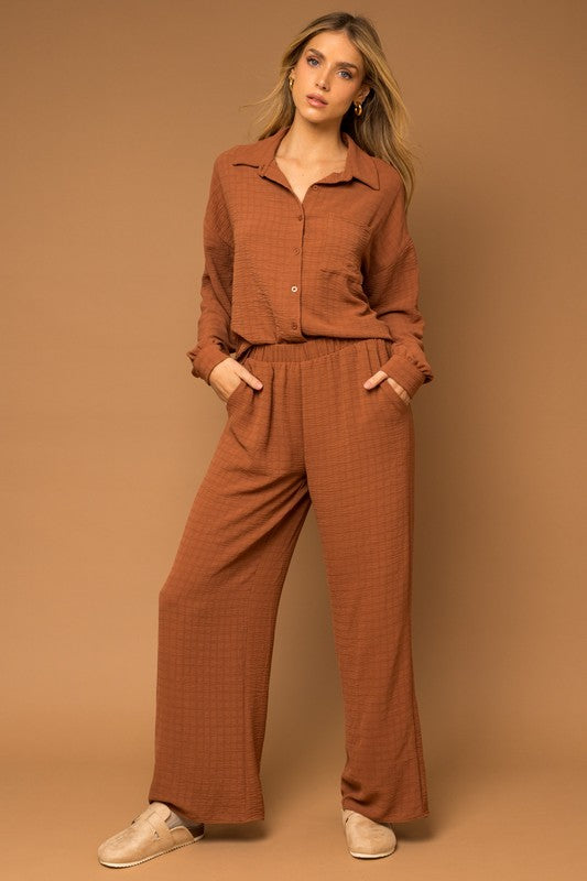 Victoria Top in Rust in Plus