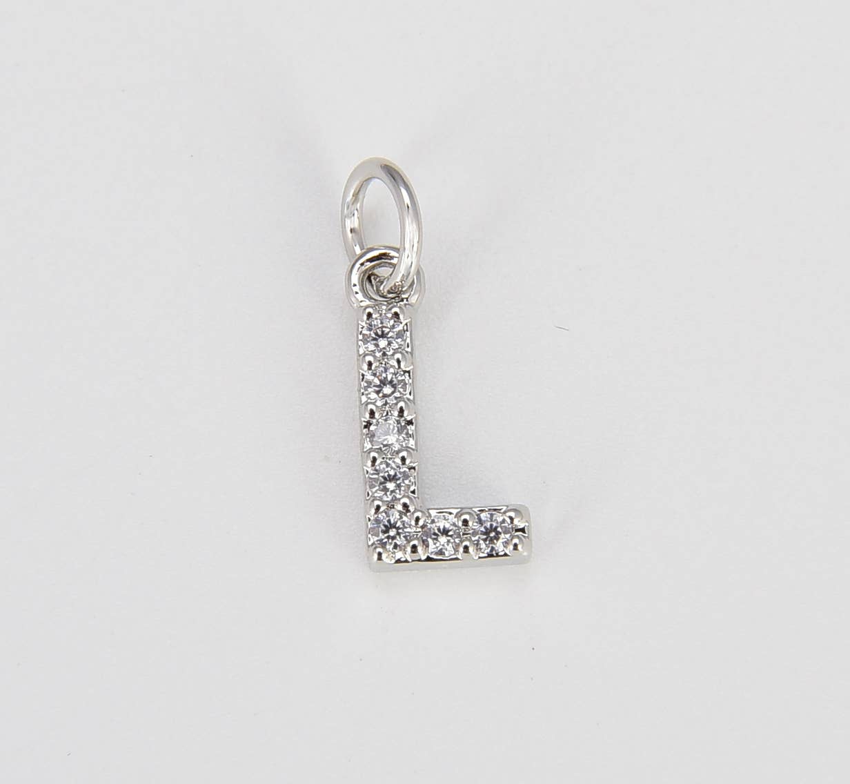 Silver Initial Charms A-Z