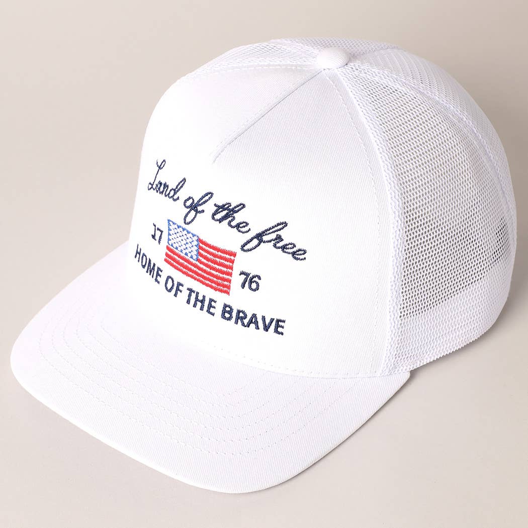 Land Of The Free Embroidery