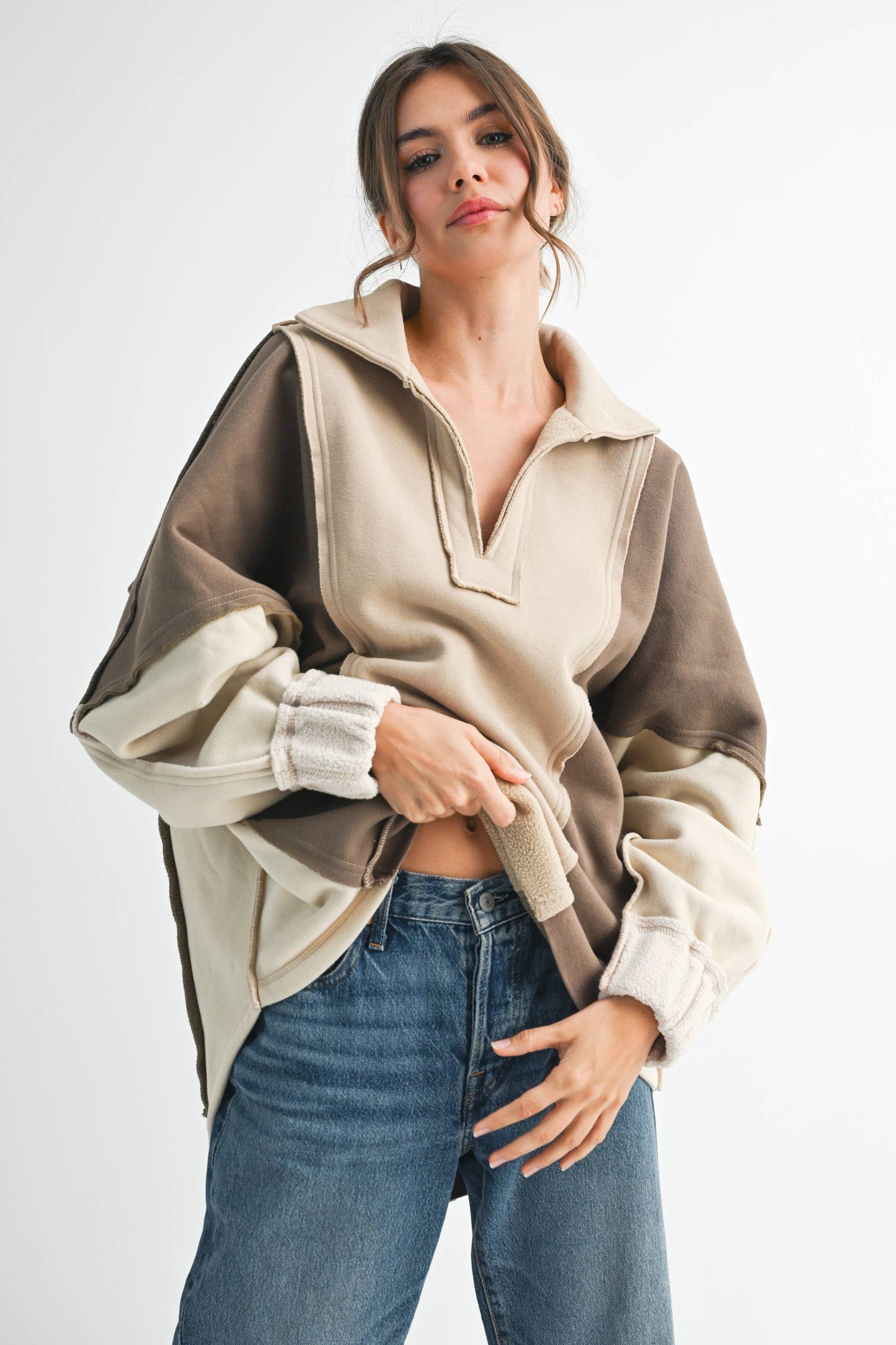 Lallie Sweatshirt in Oat