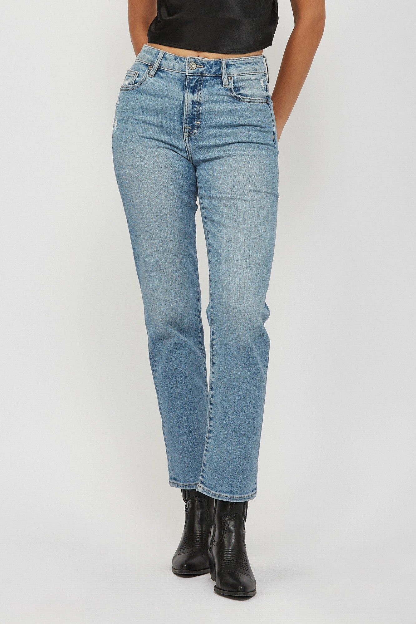 Tracey Medium Clean Classic Stretch Straight