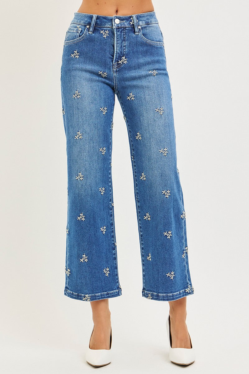 Kori Denim Floral Jeans