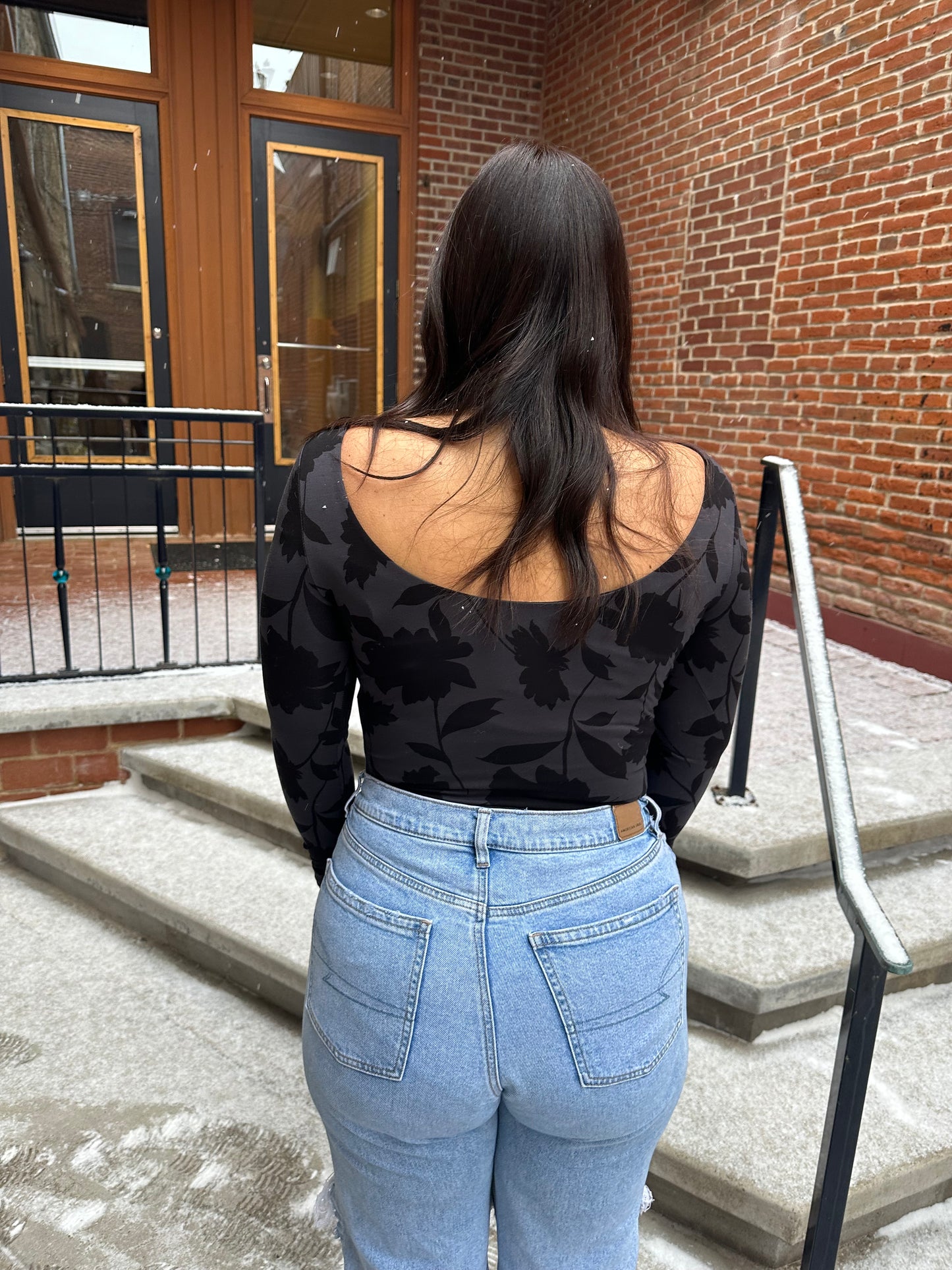 Baela Bodysuit in Black