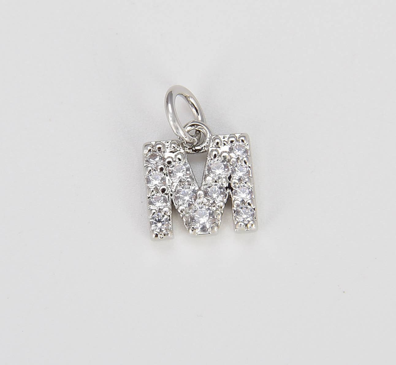 Silver Initial Charms A-Z