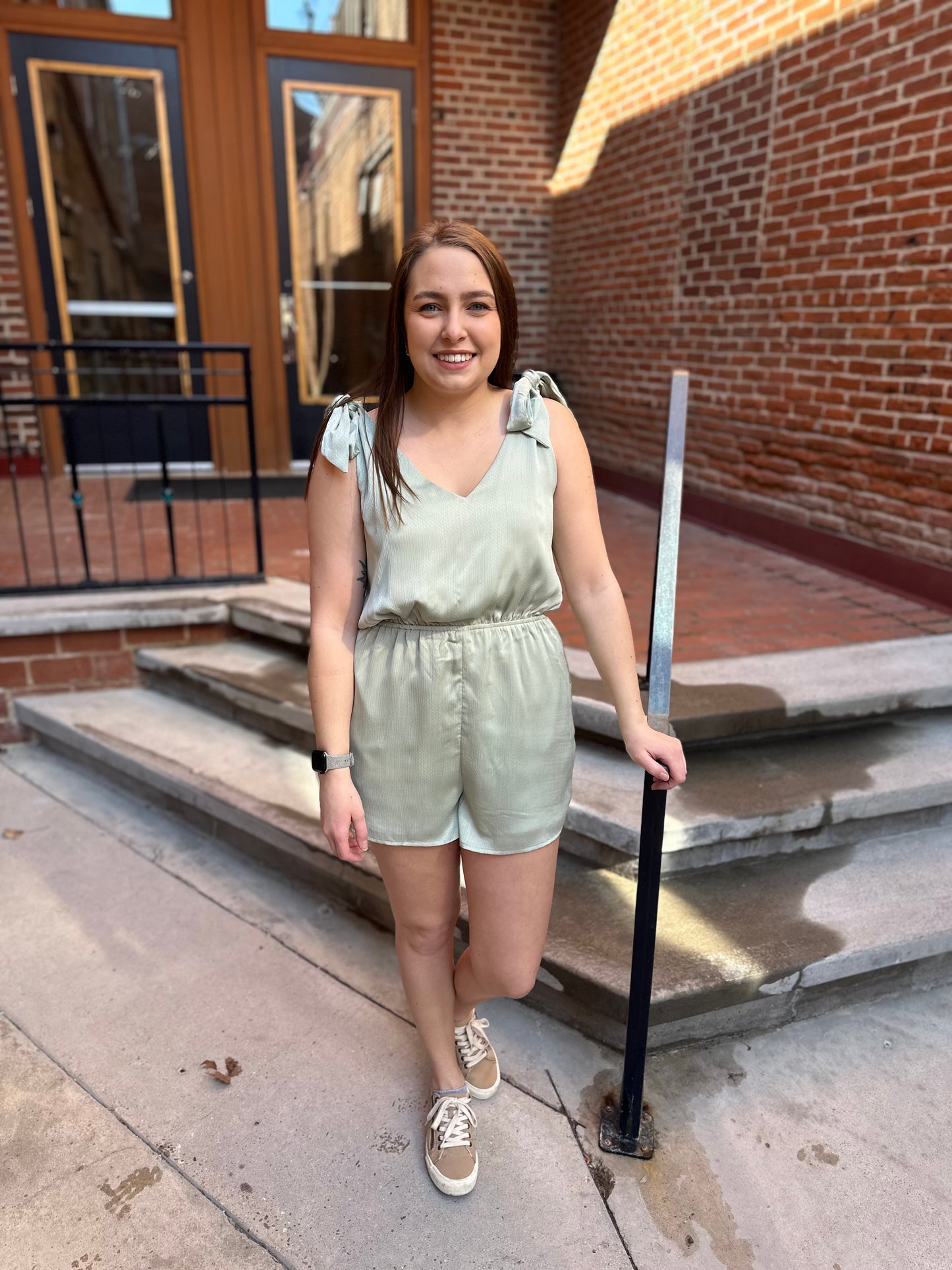Marien Romper in Green