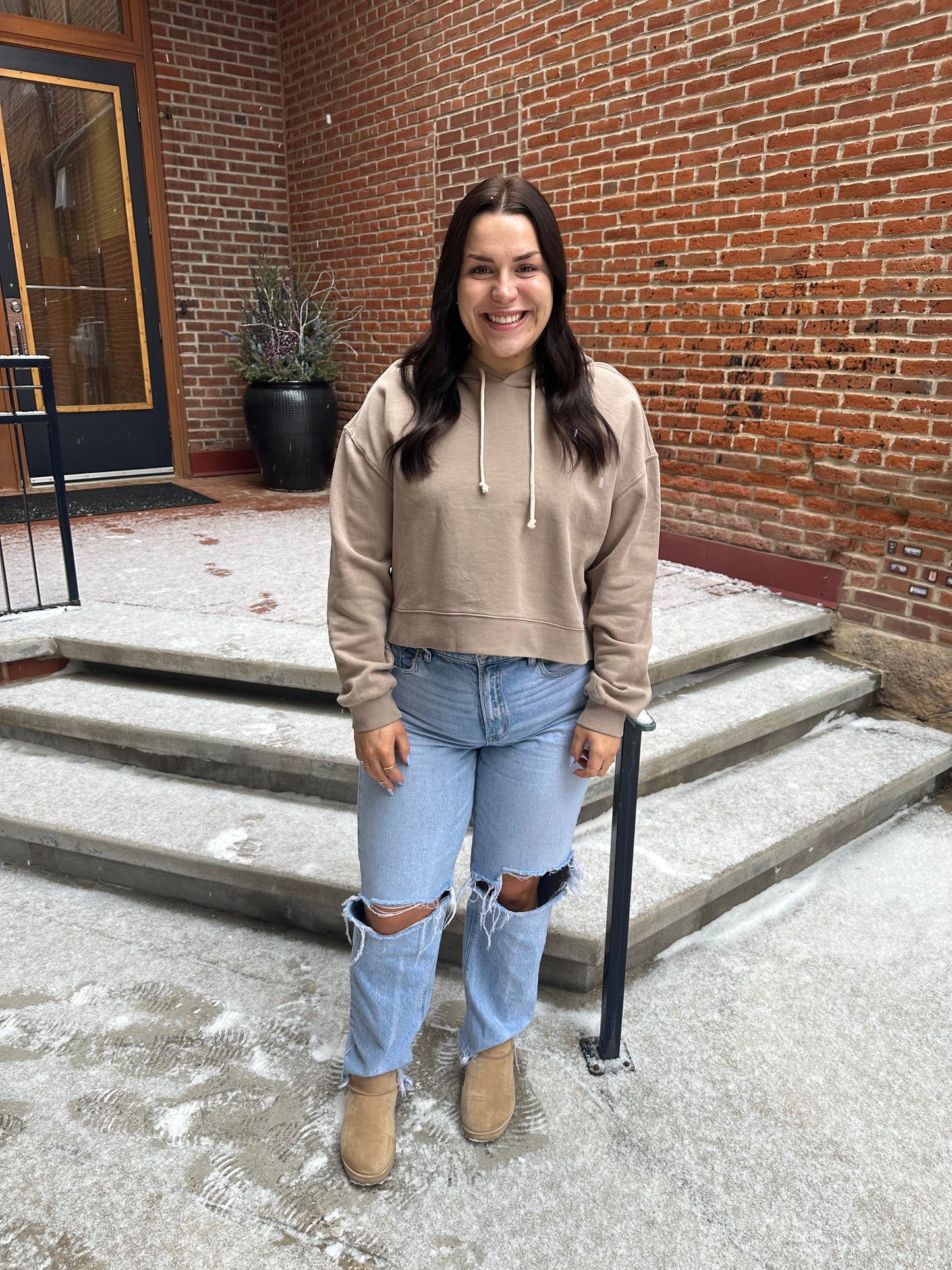 Jacobi Sweatshirt in Latte