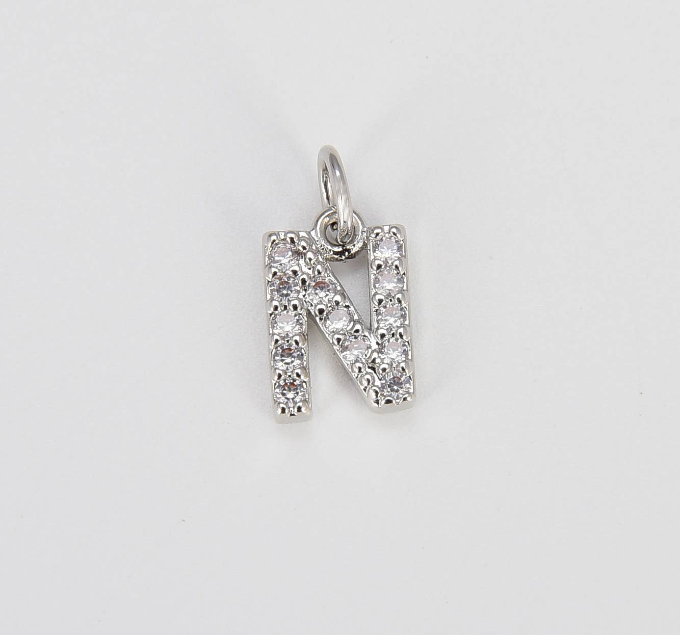 Silver Initial Charms A-Z