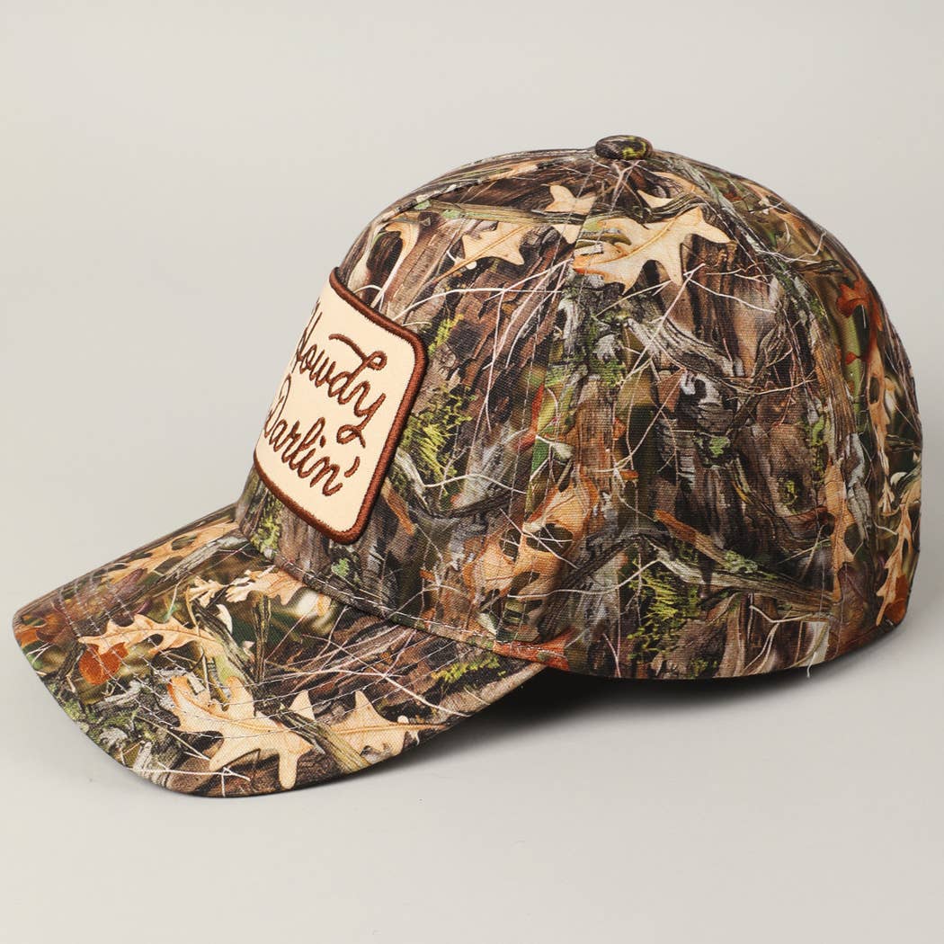 Howdy Darlin' Trucker Hat Camo