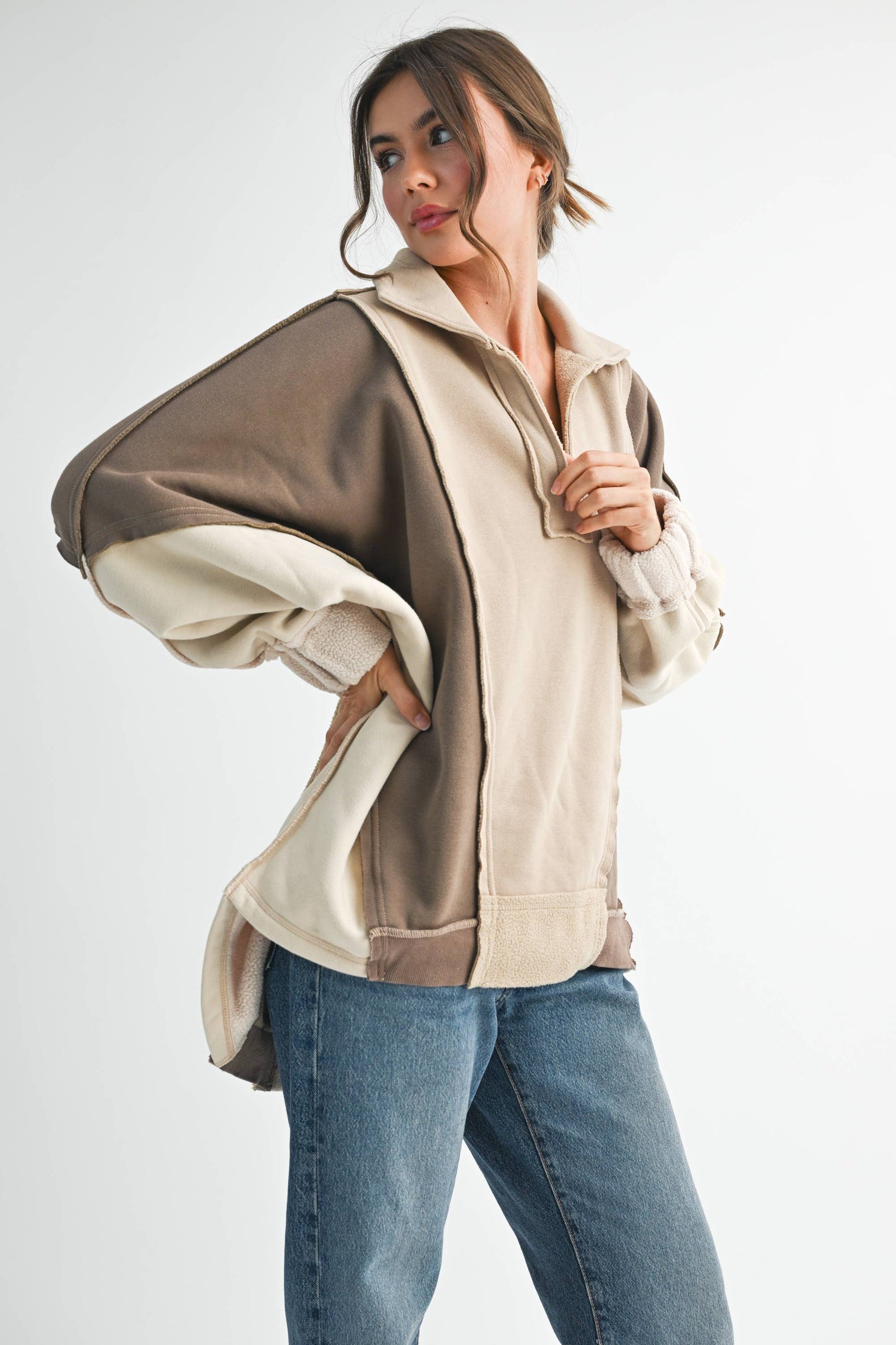 Lallie Sweatshirt in Oat