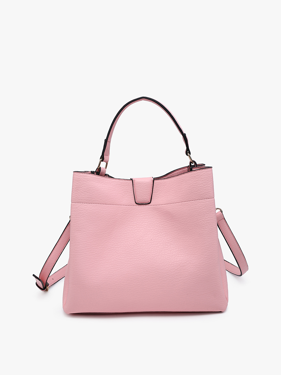 Tati Satchel in Sweet Pink