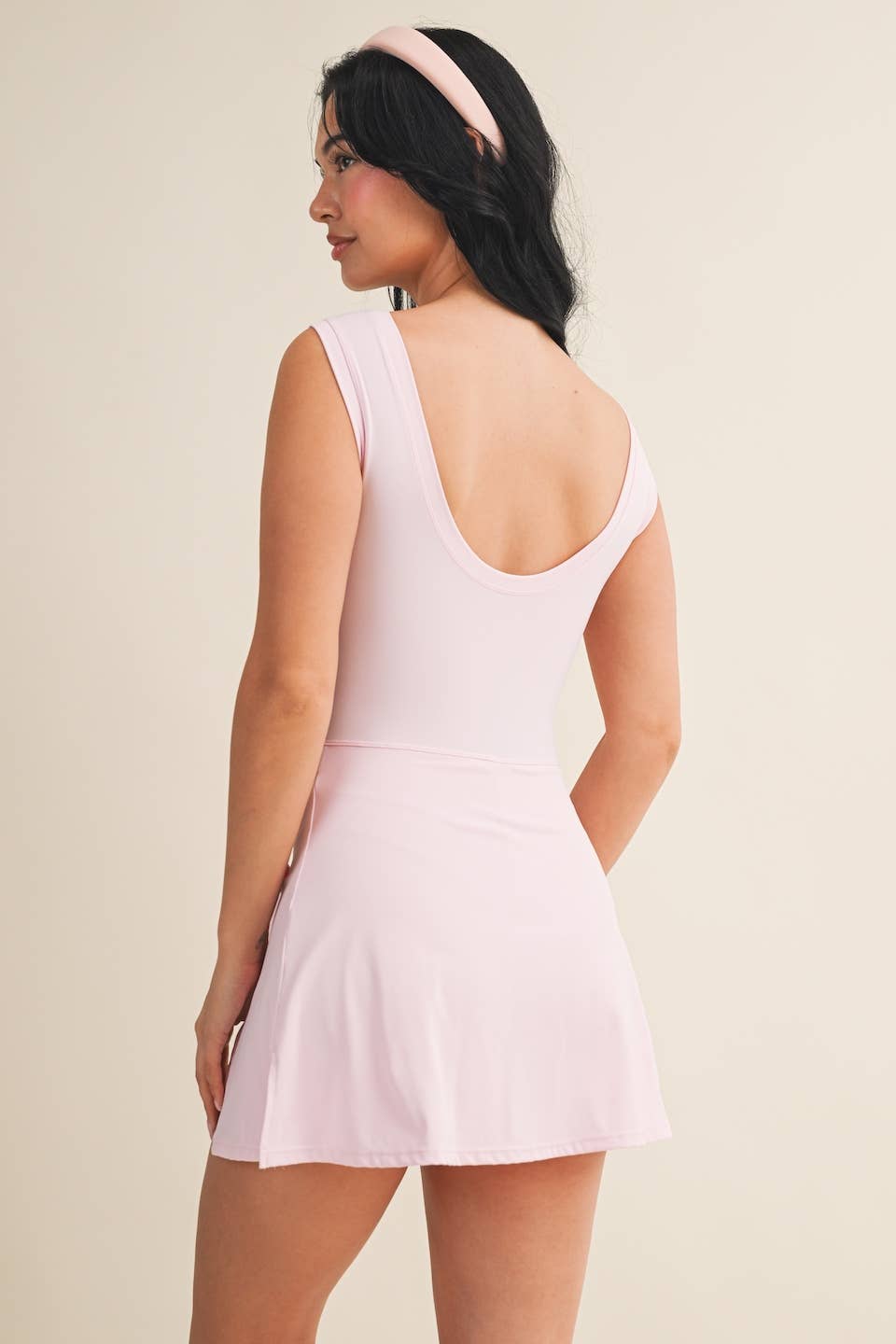 Sleeveless Wrap Tie Front Dress in Lemon