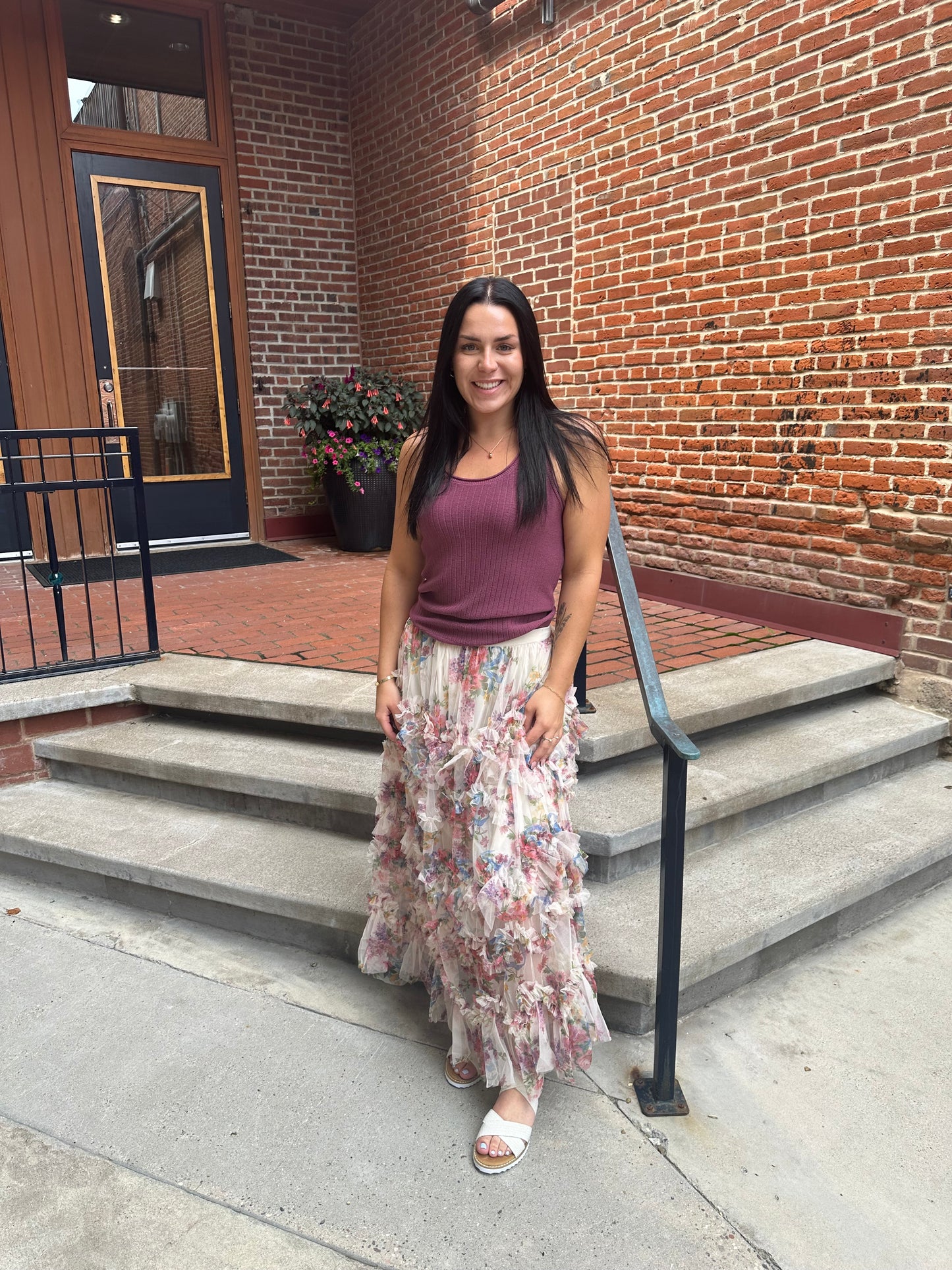 Bayley Plum Sweater Tank