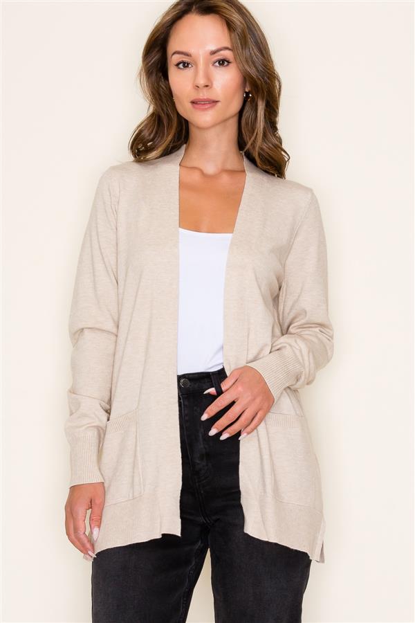 Angelina Cadigan in Taupe