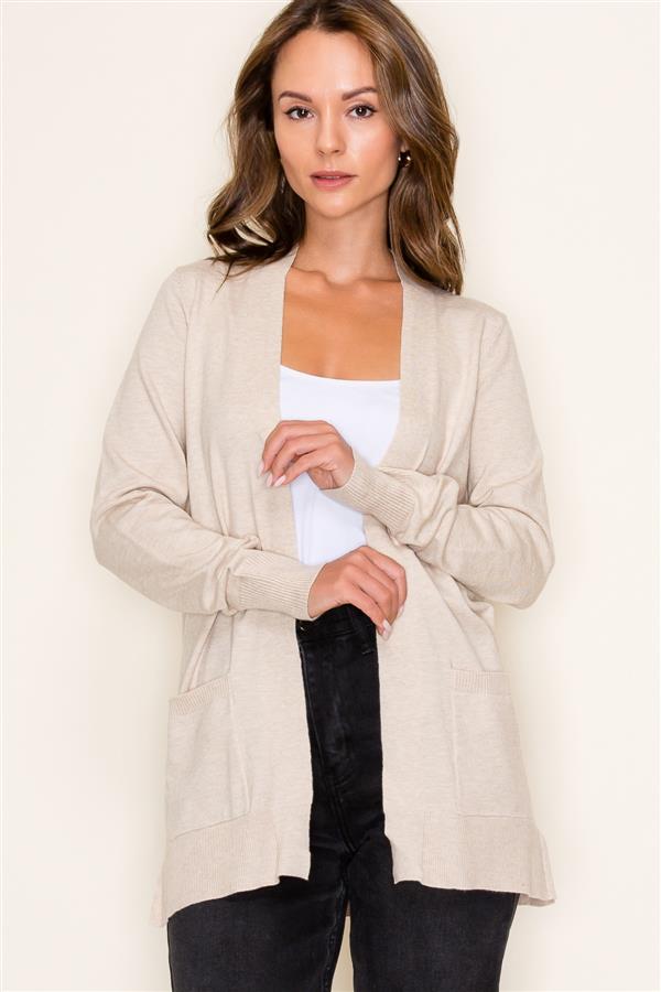 Angelina Cadigan in Taupe