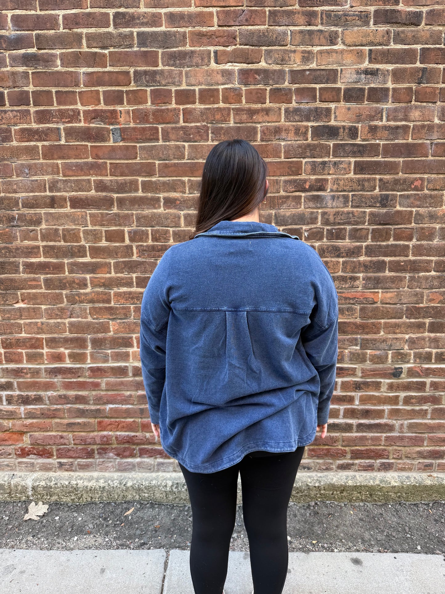 All Day Knit Denim Jacket Indigo