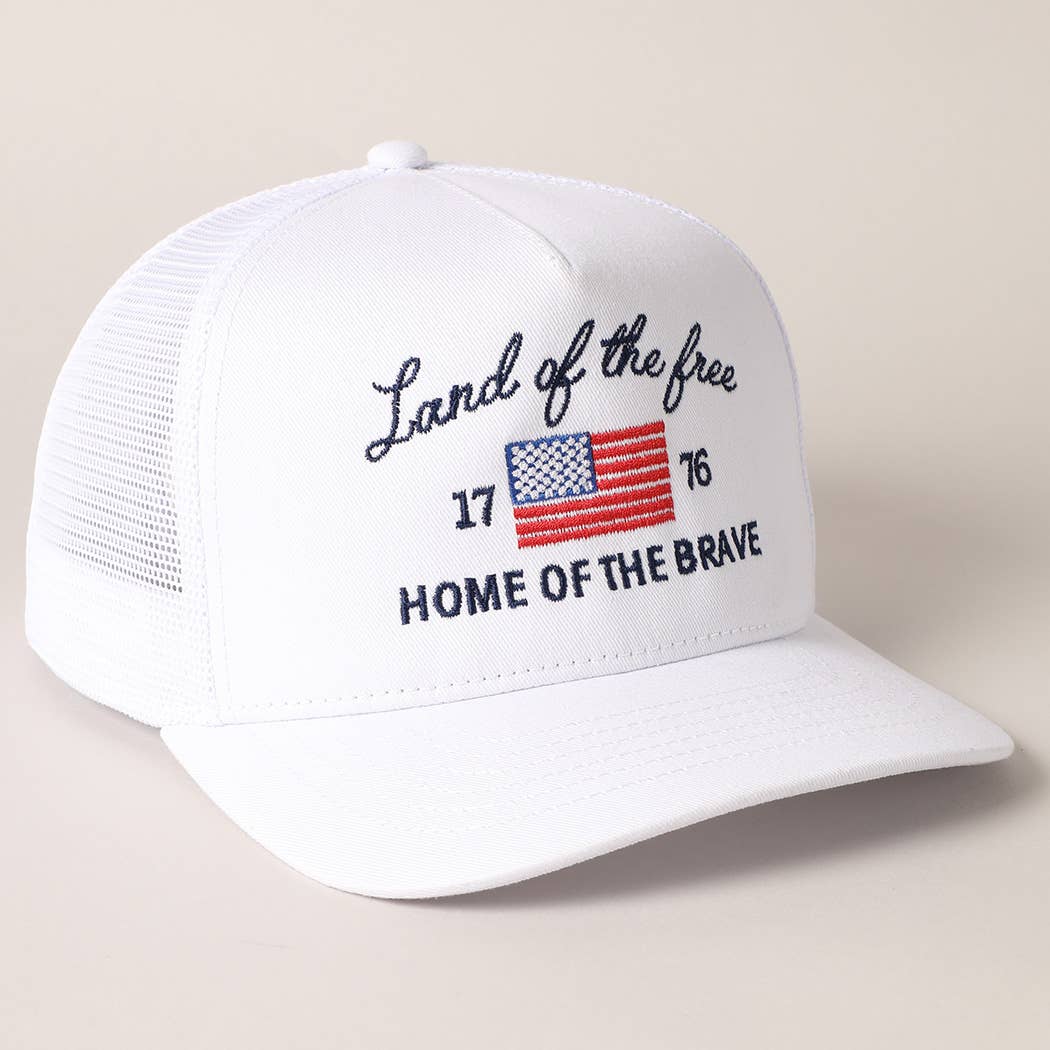 Land Of The Free Embroidery