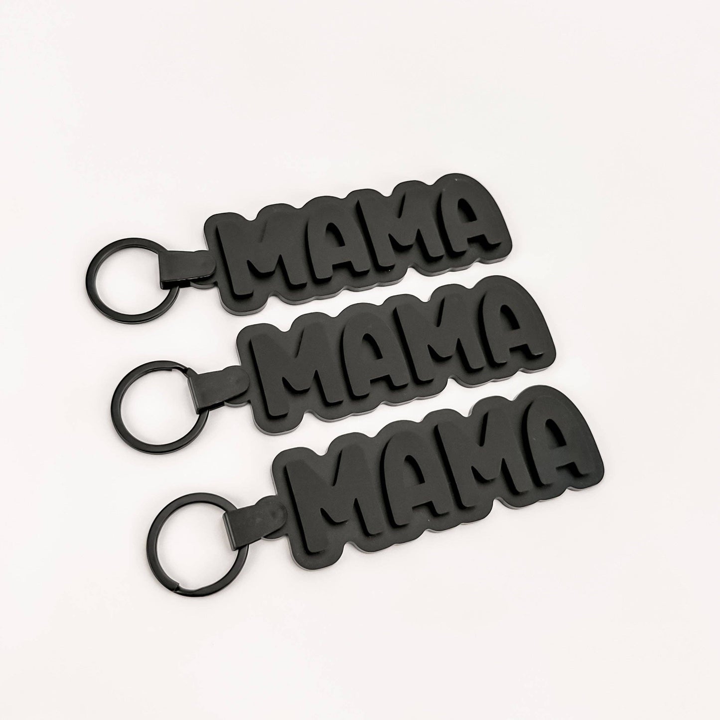 MAMA Keychain in Black