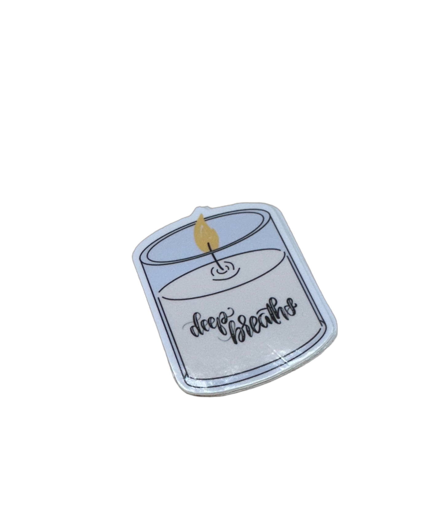 Deep Breaths Sticker