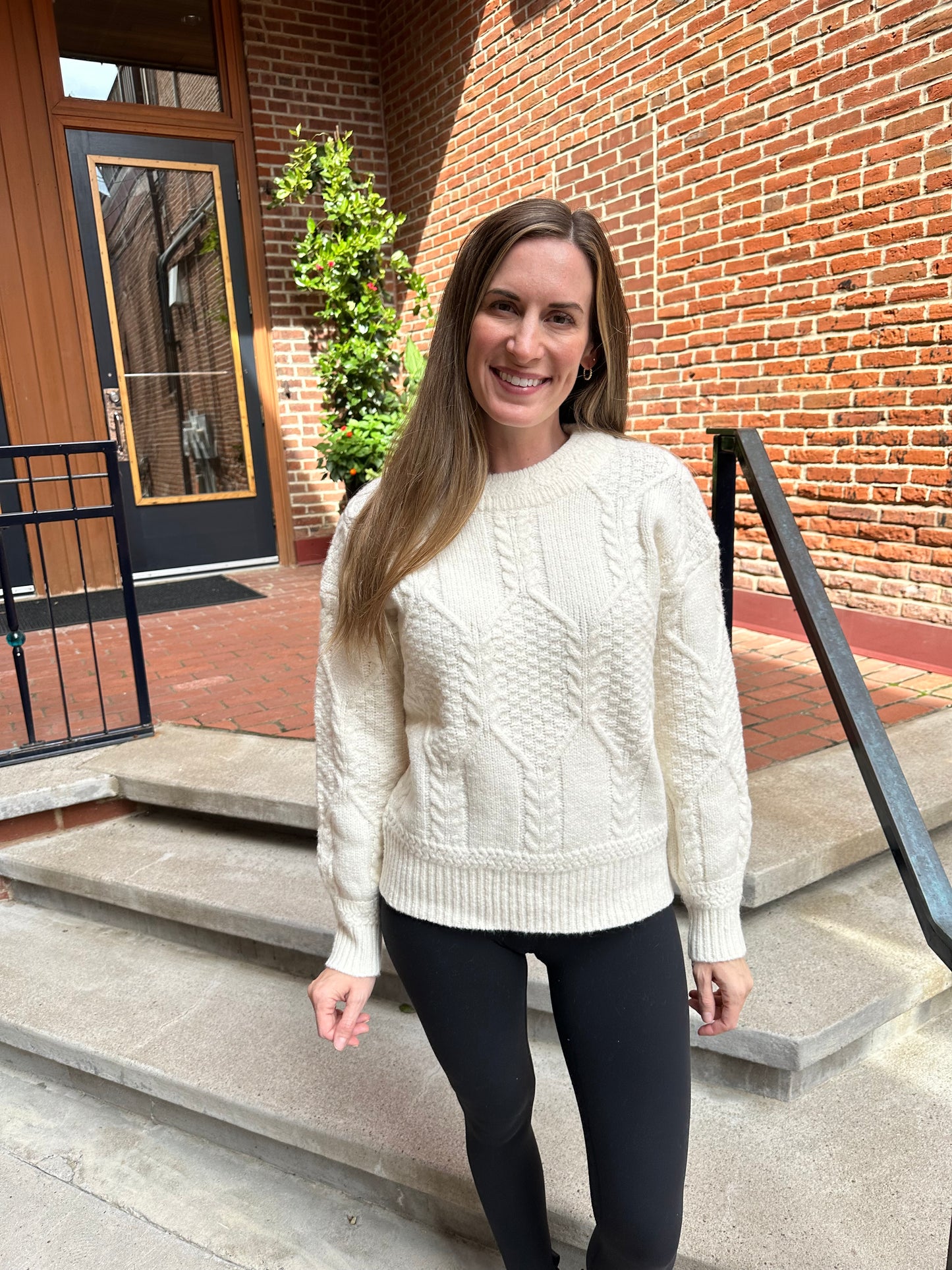 Morgan Back Cut Out Relaxes Knit Sweater