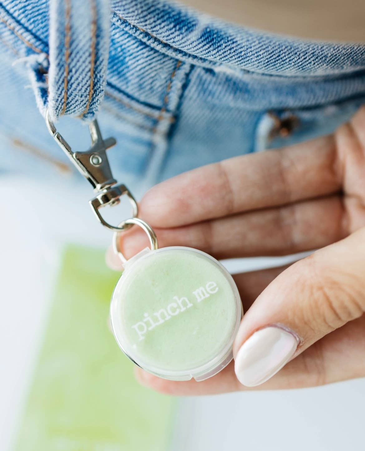 Clip On Locket in Melon