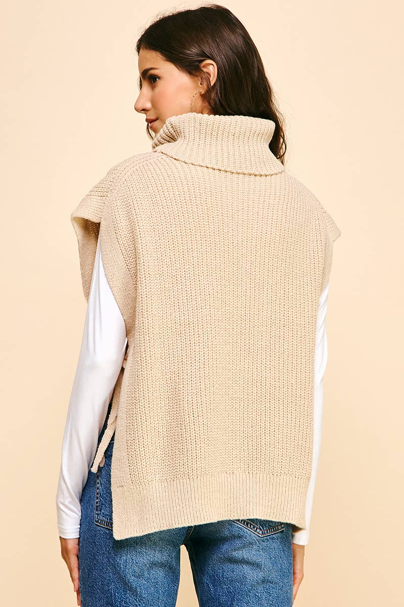 Samantha Side Tied Sweater Vest