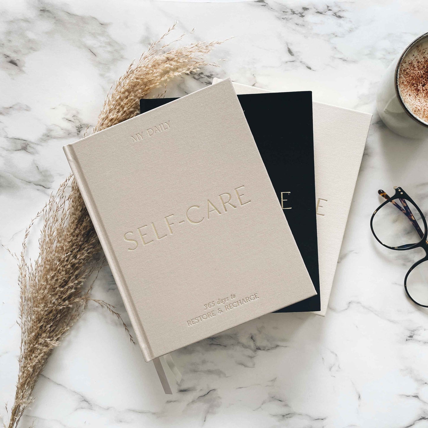 My Daily Self-Care (Pebble) intentions and gratitude journal