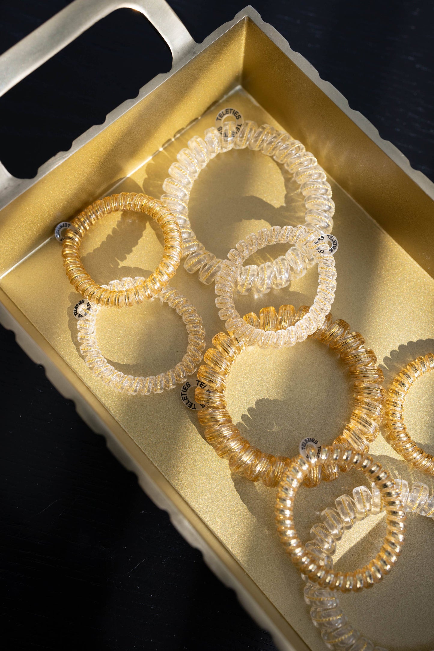 Spiral Hair Coils Large Luxury Living Hair Ties