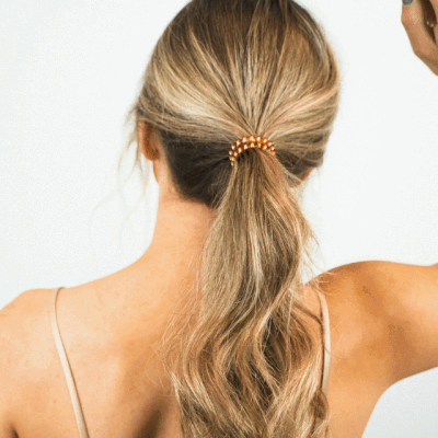 Sunset Gold - Large Teleties 3-pack