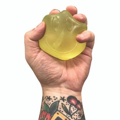 Super Duper Sugar Squisher Happy Face Toy