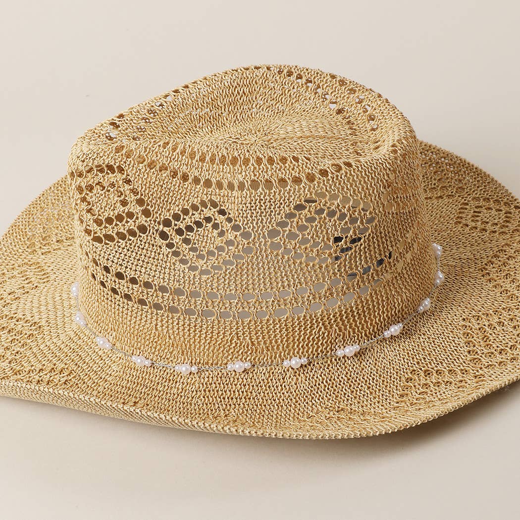 Eco-Friendly Straw Panama Adjustable Sun Light Brown