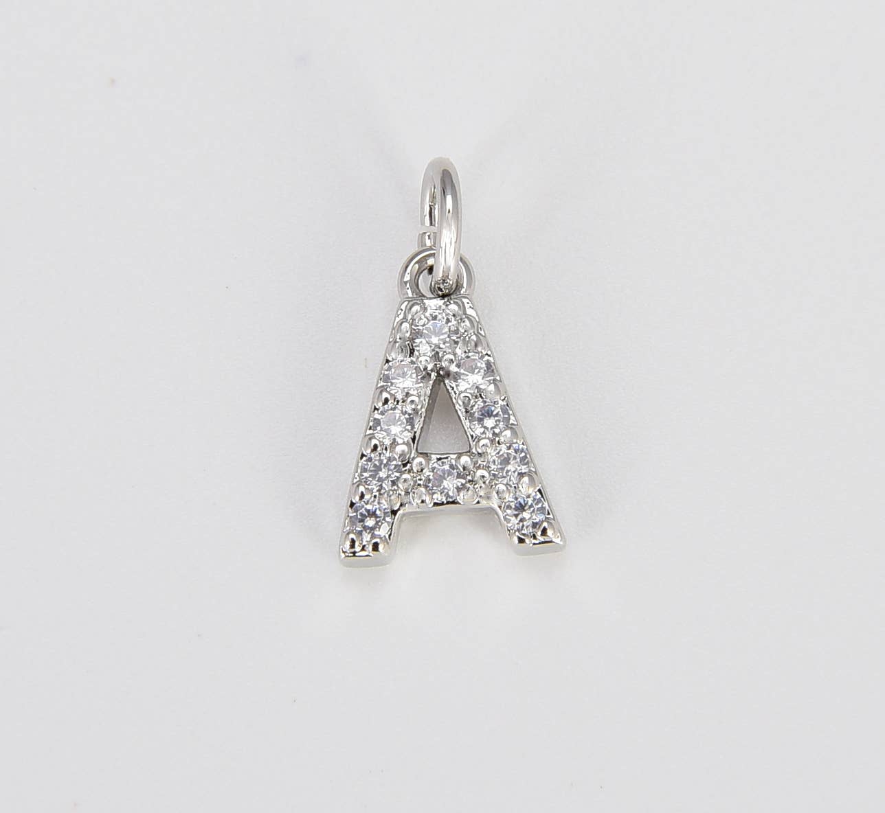 Silver Initial Charms A-Z