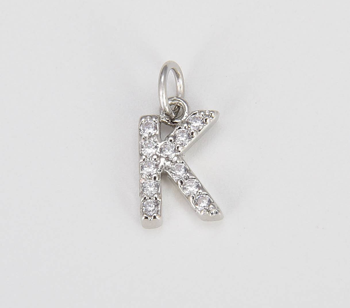 Silver Initial Charms A-Z