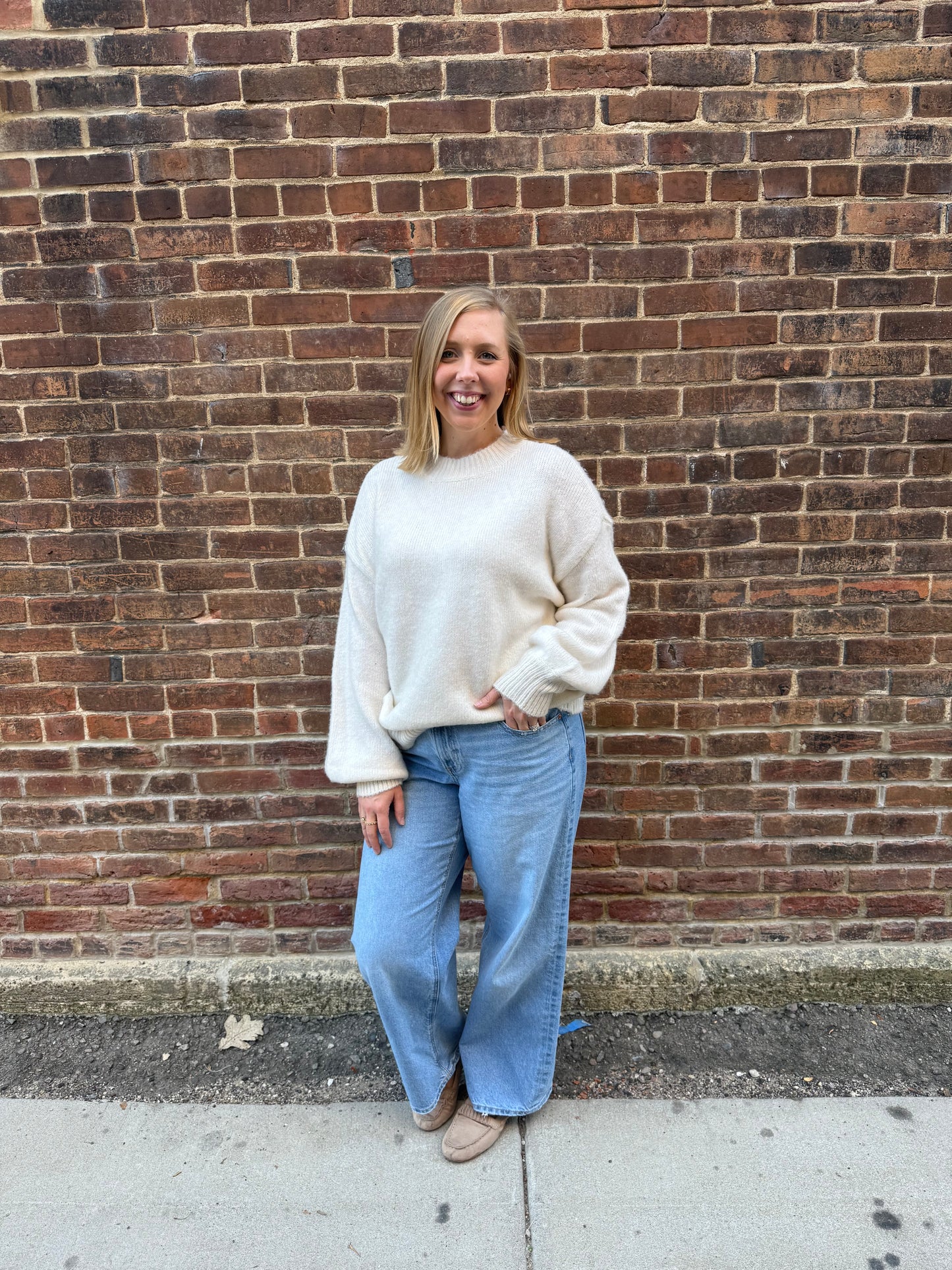 Cirrus Cozy Sweater in Macaroon
