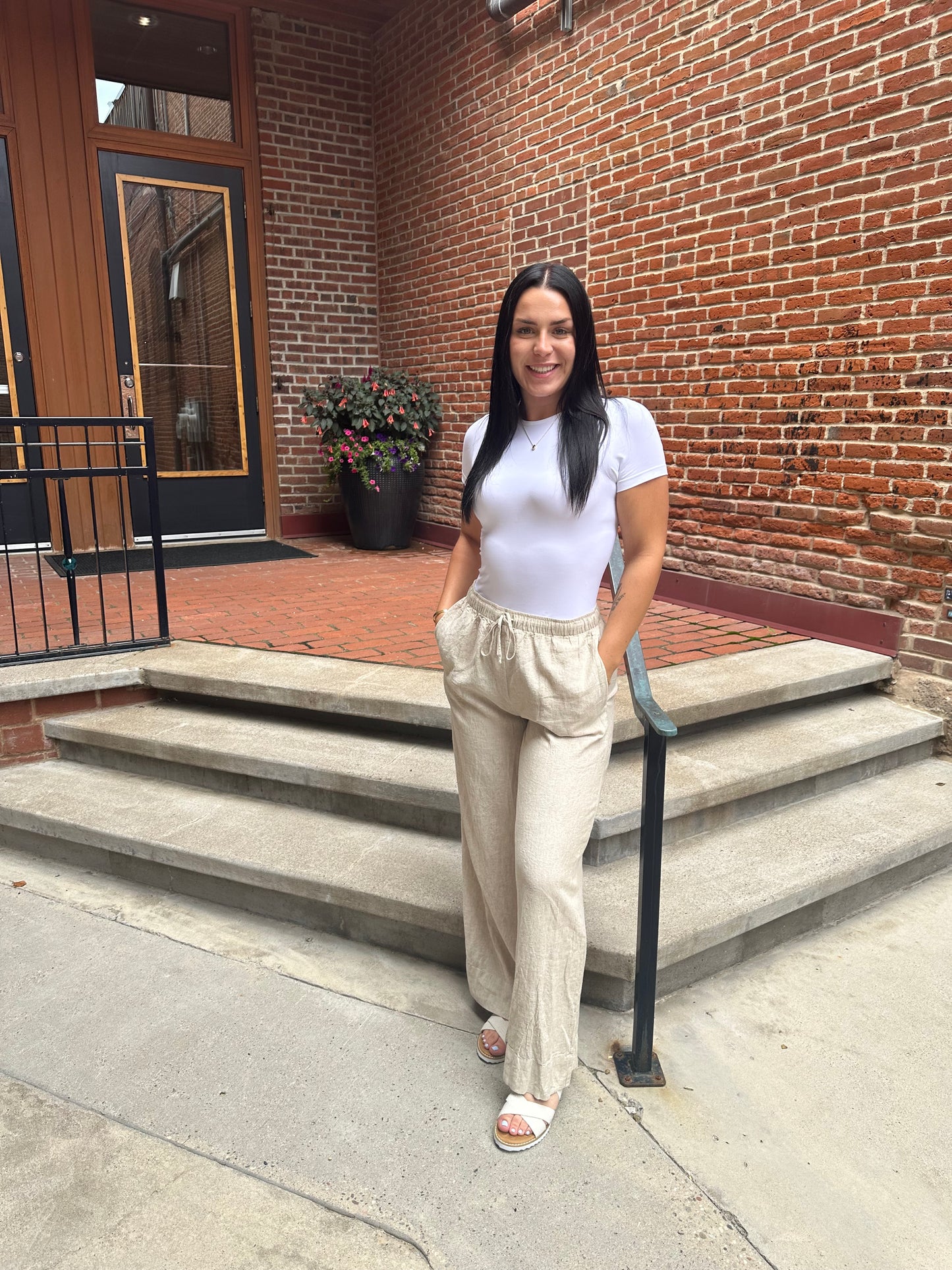 Henri Washed Linen Pants
