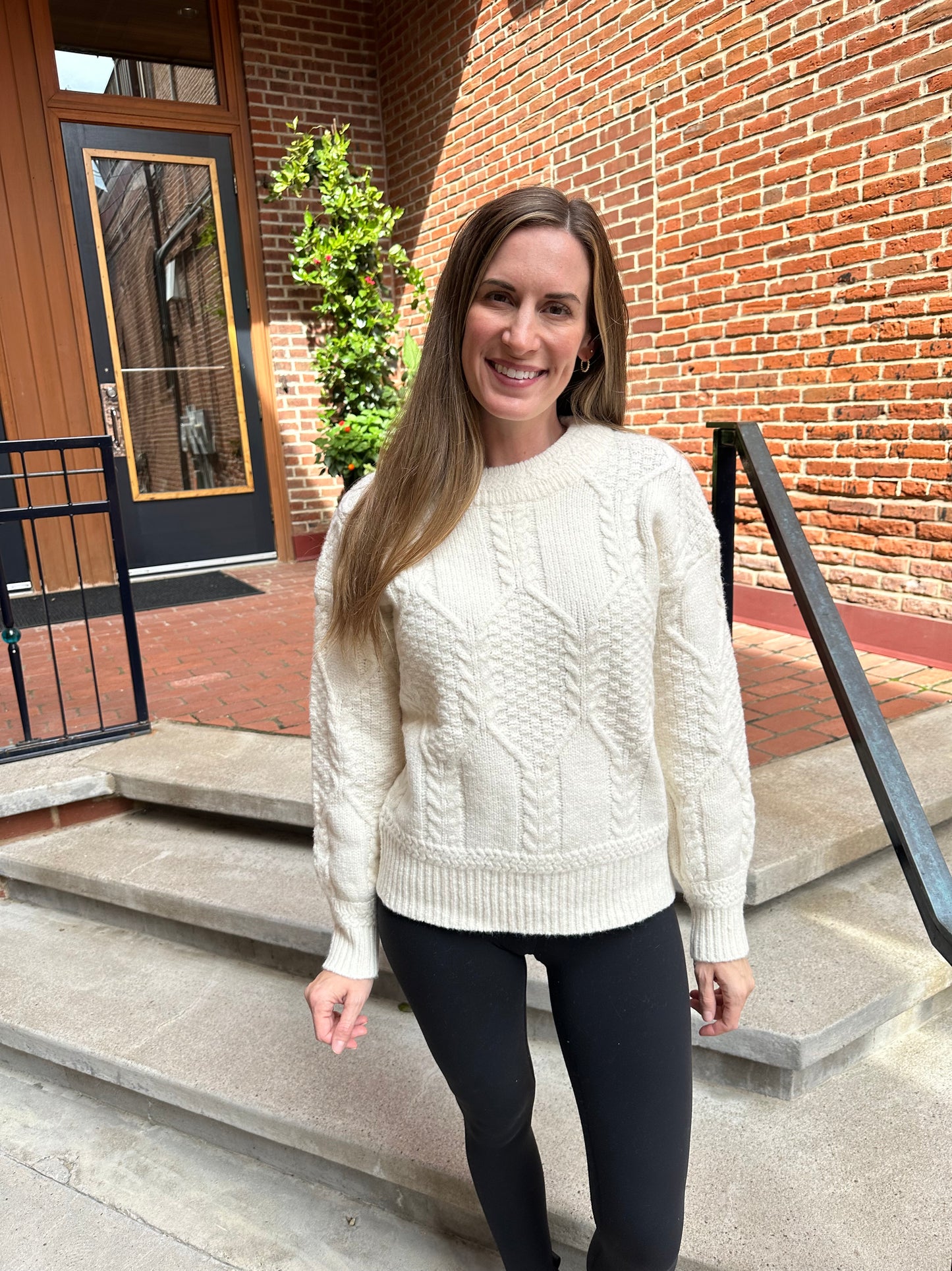 Morgan Back Cut Out Relaxes Knit Sweater