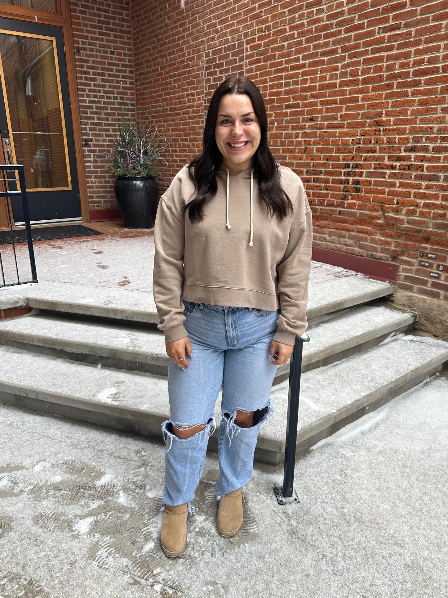 Jacobi Sweatshirt in Latte