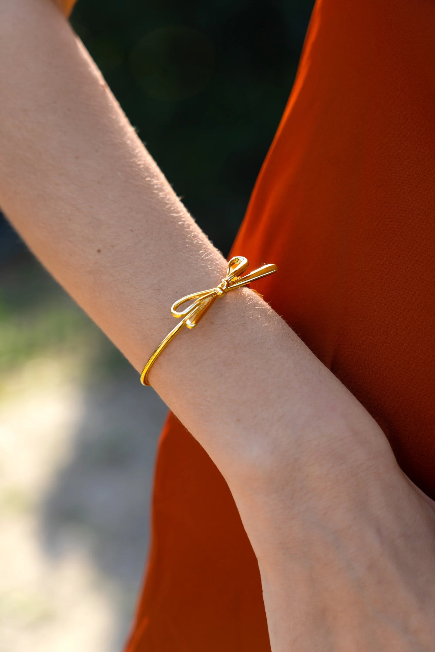 Ballet Core Cuff in Gold