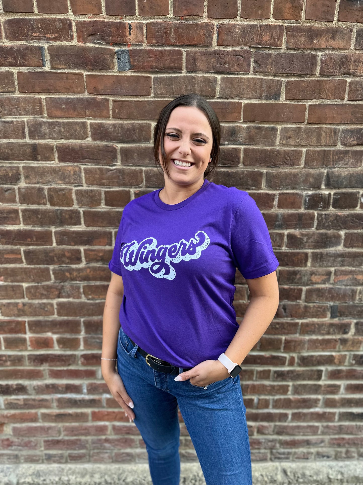 Wingers Groovy Mascot Tee