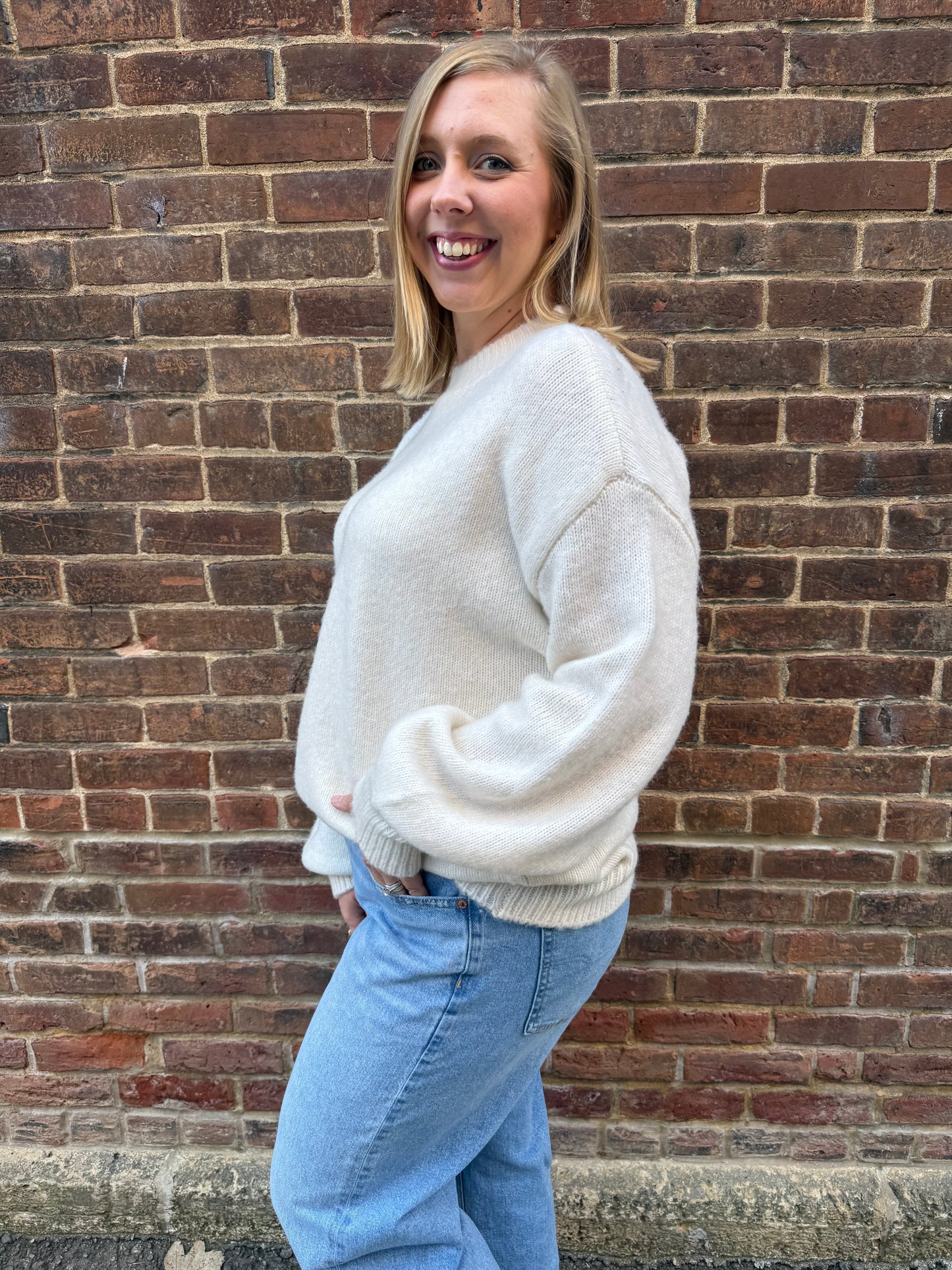 Cirrus Cozy Sweater in Macaroon