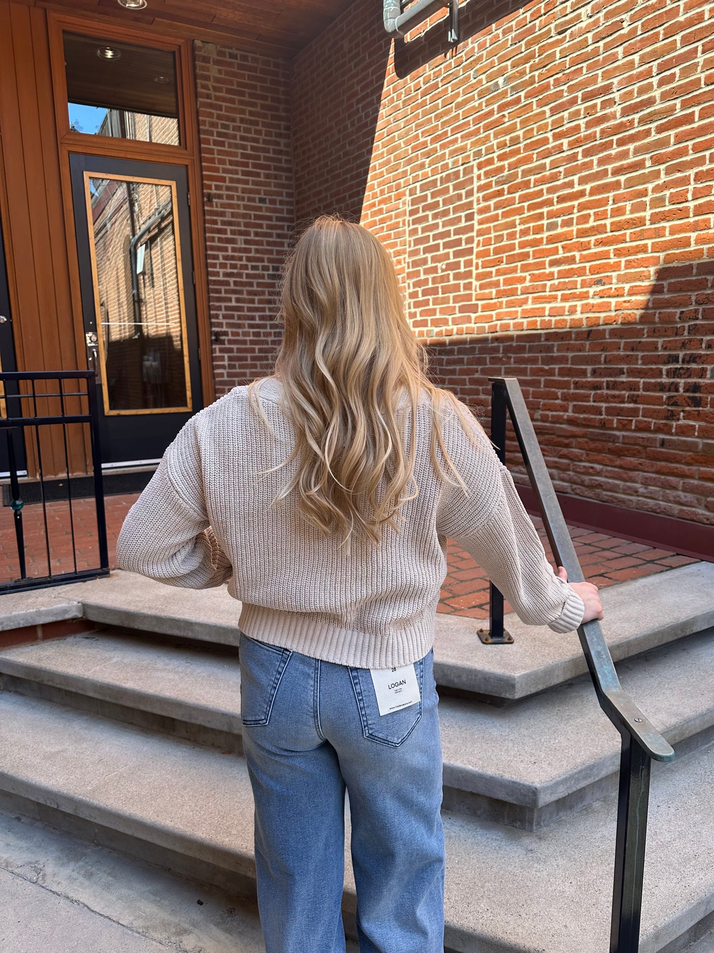 Fleur Cardigan in Parchment