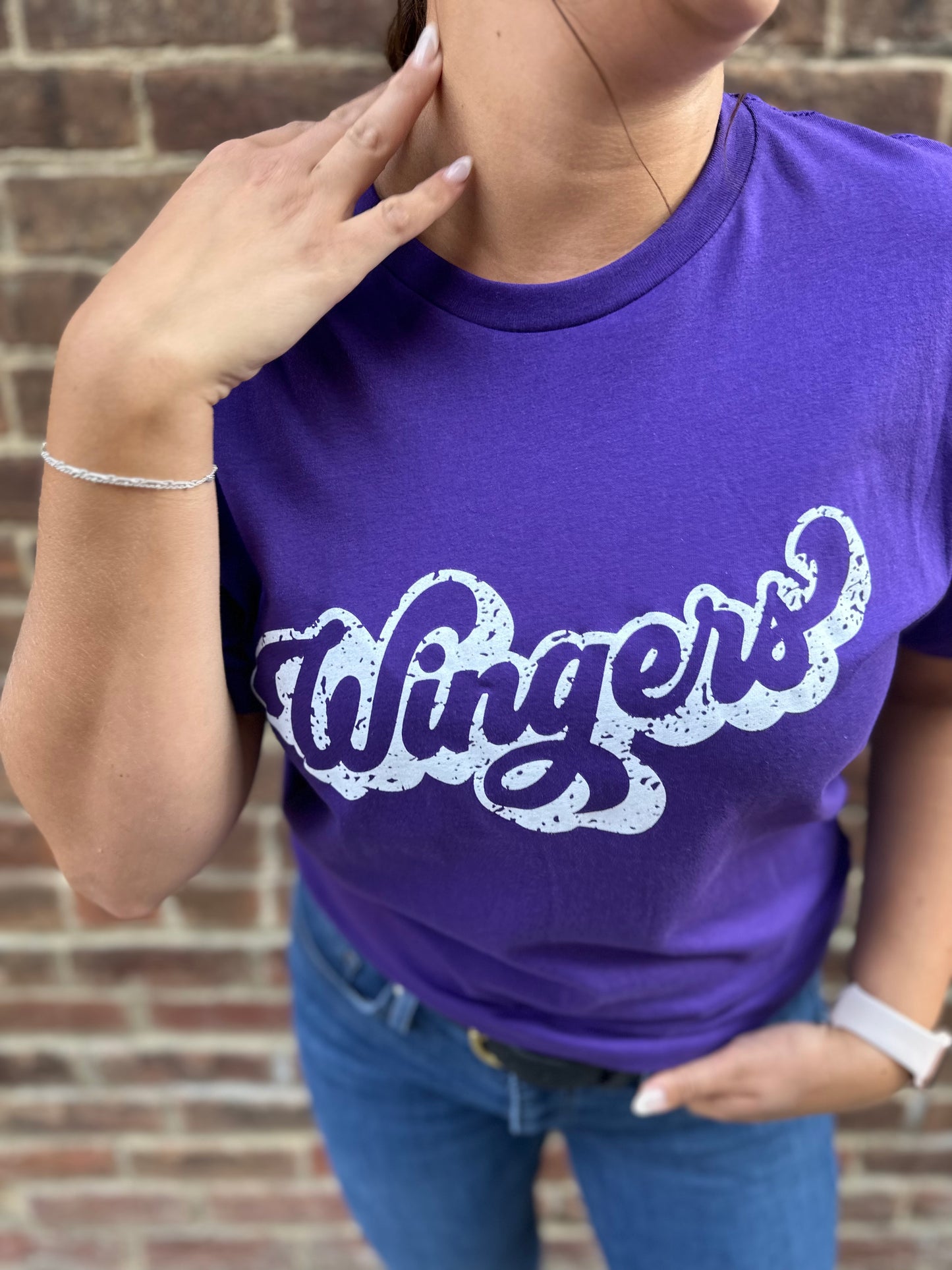 Wingers Groovy Mascot Tee