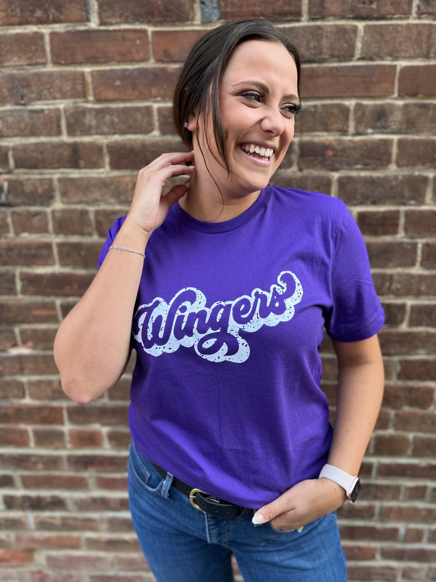 Wingers Groovy Mascot Tee