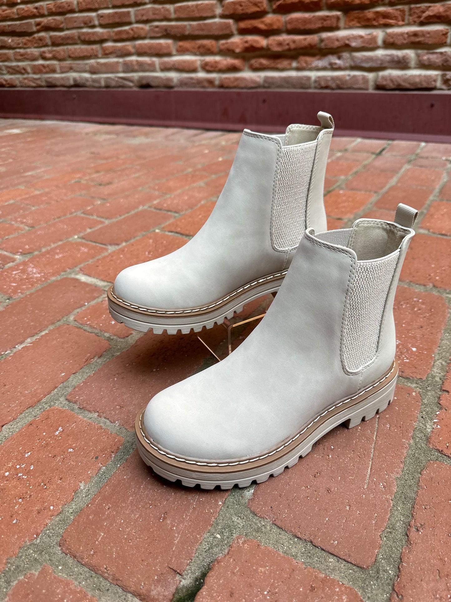 Lug Sole Chelsea Boots